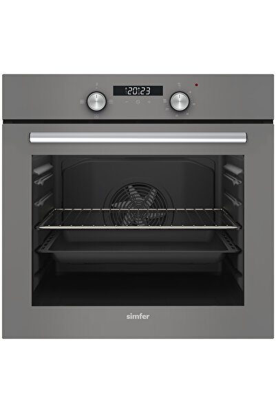 Simfer SB8225 Diamond 4 Programlı Silver Cam Power Turbo Ankastre Fırın