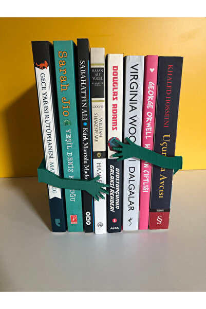 Obaco Sarılan Kollar Kitap Tutucu Sevimli Raf Organizeri Kitaplık Düzenleyici...
