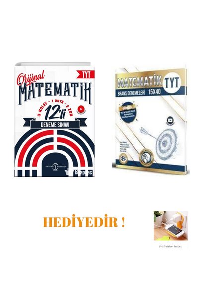 Üç Dört Beş Yayıncılık Bilgi Sarmal Yayınları TYT matematik branş deneme ve o...