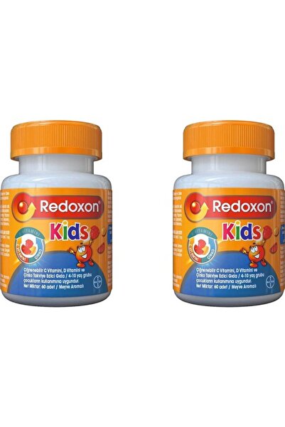 Redoxon Kids Çiğnenebilir 60 Tablet 2'li Paket