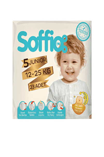 Soffio Junior Çocuk Bezi 23'lü 12-25 kg