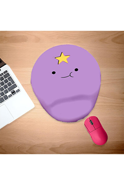 UcuruStore Mouse Pad cu model Space Princess și suport pentru încheietura mâinii