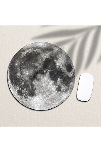 riyaz Yuvarlak Mouse Pad - Dolunay