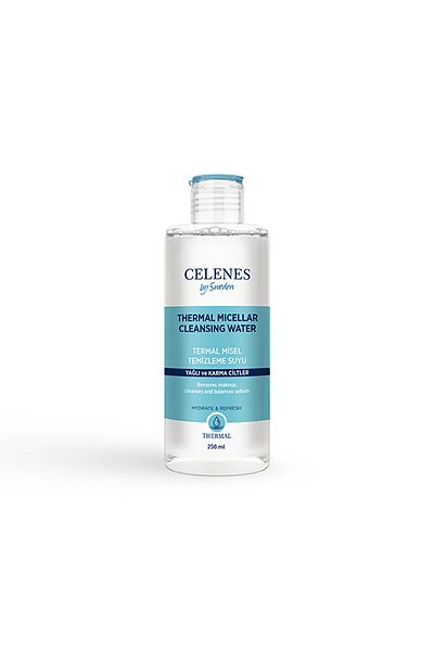 Celenes 250 ml Thermal Micellar Cleansing Water - Oily and Combination Skin