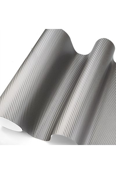 WİOX 3d Carbon Fiber Foil Gray 150cm X 152cm