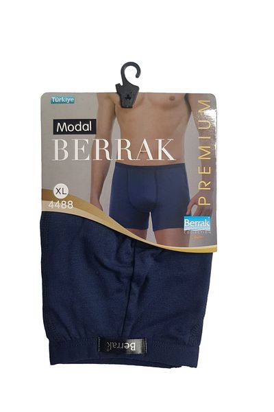 Berrak 4488 διαφανές μποξεράκι ανδρικό μονόχρωμο 6s
