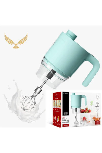 CROW'S TECH Şarjlı Mikser Blender Çok Amaçlı 5in1 Mikser Blender Çırpıcı Doğr...