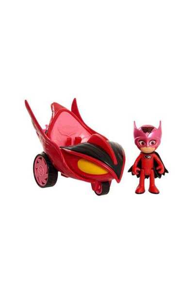 GIOCHI PREZIOSI Pjmasks Maskeliler Hero Blast Araçlar/owlette Glider Lisanslı...