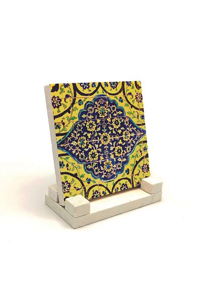 Sadrazam Настолен плот с щампа от естествен камък 10x10 Kd-15