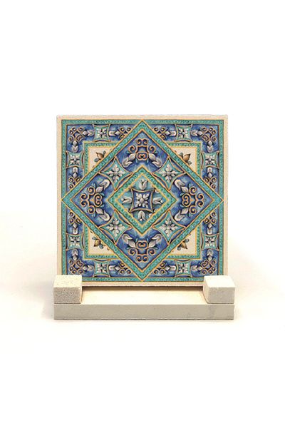 Sadrazam Настолен плот с италиански мотив и естествен камък 10x10 Kd-75