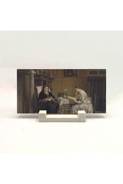 Sadrazam Детска плоча с принтиран естествен камък Sunday Morning Hendrik Jacobus Scholten 10x20 Drg-77