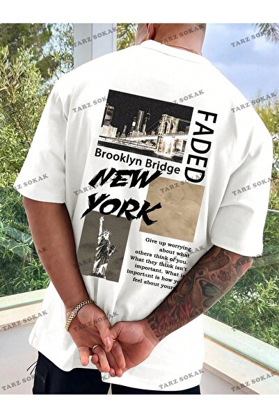 Tarzsokak ΚΩΔΙΚΟΣ Trend EMRG Ανδρικό γραφικό μπλουζάκι με σύνθημα