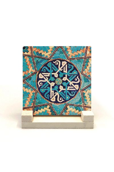 Sadrazam Moscheea de Vinerea Chineză Iran Imprimat Piatră Naturală Desktop 10x10 Kd-43