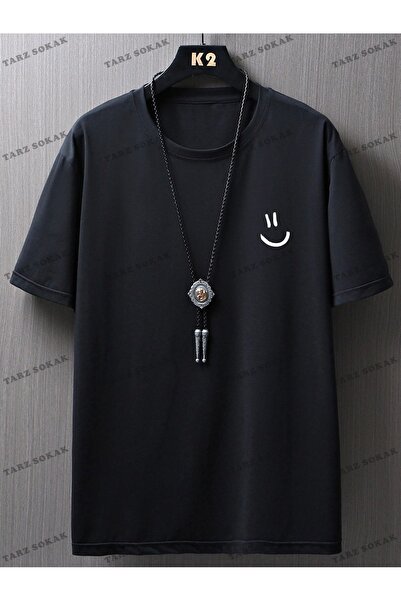 Tarzsokak Tricou cu imprimeu facial cu desene animate pentru bărbați CODE Tre...