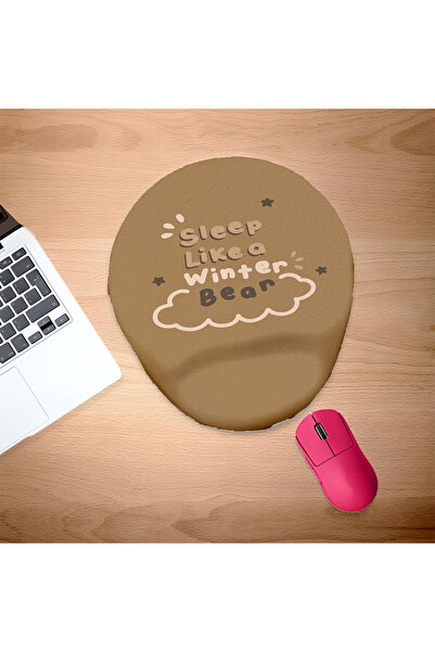 UcuruStore Πάντ μονά με τον ύπνο του χειμώνα: Επιφάνεια ποντικιού με υποστήρι...