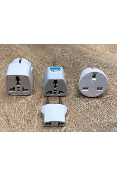 Axe Tools 4 Adet Karışık Üniversal Uluslararası Seyahatler Için Priz Dönüştürücü Set Türk Arap Umre Mekke