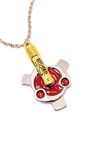 FG KONNİCHİWA Naruto Uzumaki KOLYE ANIME MANGA ÇELİK KOLYE Itachi Uchiha