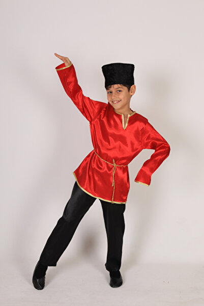 Annee Bakk Rusya Erkek Çocuk Kostümü, Rus Kültürü Temalı Erkek Çocuk Kıyafeti