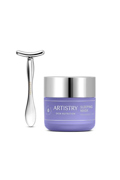 artistry Nutrition Pore-Proof Night Mask and Apparatus that Supports the Skin's Moisture Barrier All the Night