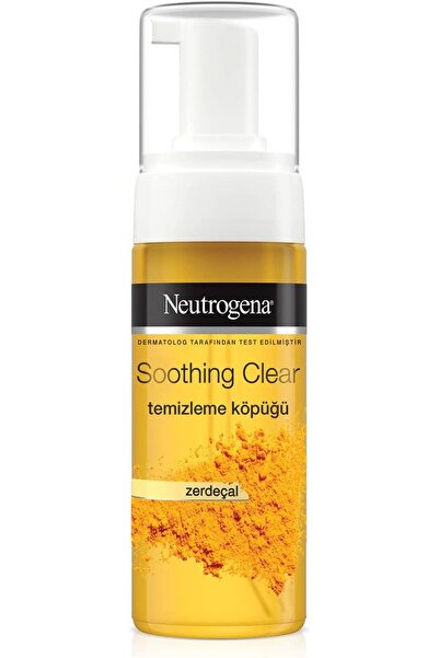 Neutrogena Soothing Clear Zerdeçallı Nemlendirici Yüz Temizleme Köpüğü 150 Ml CYT7974646431313197461