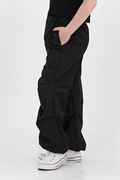 LePold Kız/Erkek Çocuk Dört Mevsim Paraşüt Pantolon 8-15 Yaş