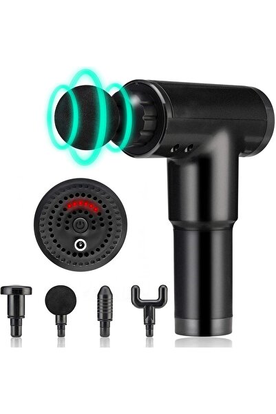 Eragon ERG-744 Deep Tissue Şarjlı Darbeli Masaj Tabancası Vücut Masaj Aleti