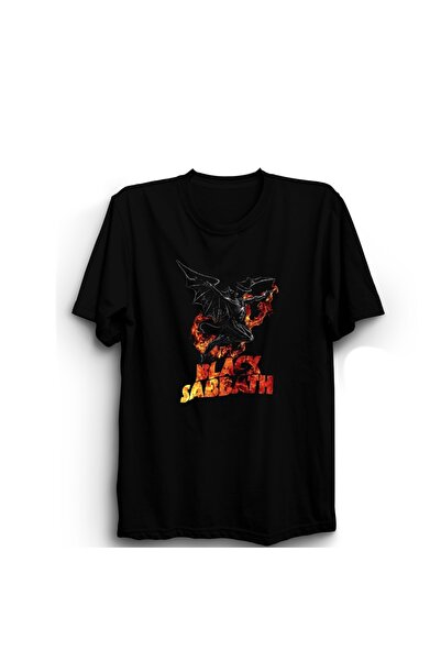 The Fame Μπλουζάκι Black Sabbath, Fire, Rock Metal Music Band