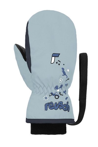 Reusch Mitten Kids Ski Gloves Light Blue