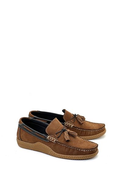 grado Tan Men's Leather Loafer - Daily Use, Model 4520