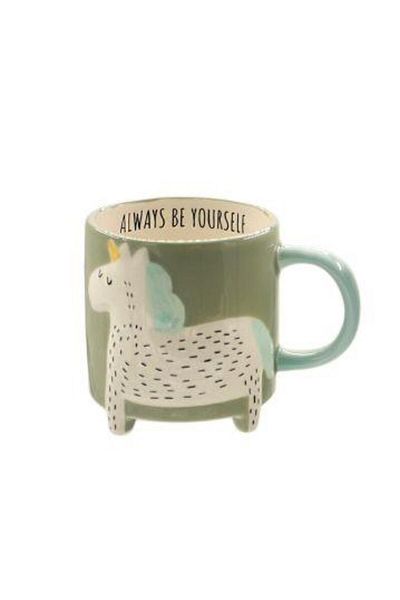 The Mia Unicorn Footed Mug 500 ml