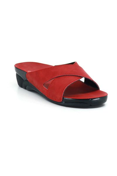 Ceyo Venice-9 Anatomical Women's Daily Slippers Red