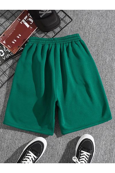 Revasser Unisex Γυναικεία/Ανδρικά πολύχρωμα κοντό χτενισμένα βαμβακερά σορτς YO Custom Printed