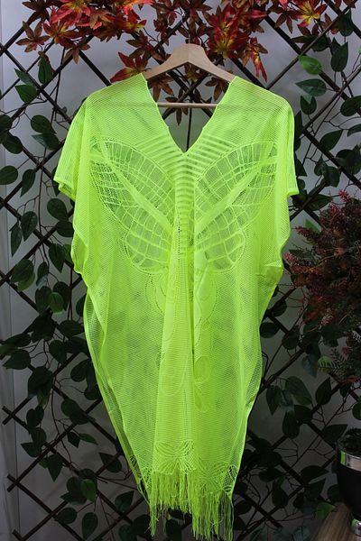 mikam BEACH DRESS BUTTERFLY PATTERNED FLASHING PAREO