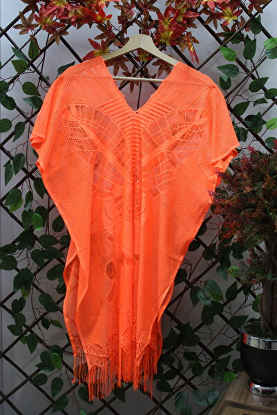 mikam BEACH DRESS BUTTERFLY PATTERNED FLASHING PAREO