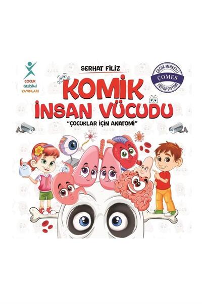 peta kitap Komik Insan Vücudu: Çocuklar Için Anatomi - Serhat Filiz