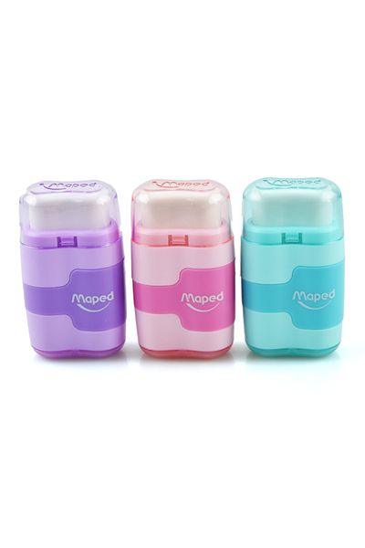 Kids Like MPD - Double Jumbo Pencil Sharpener with Eraser