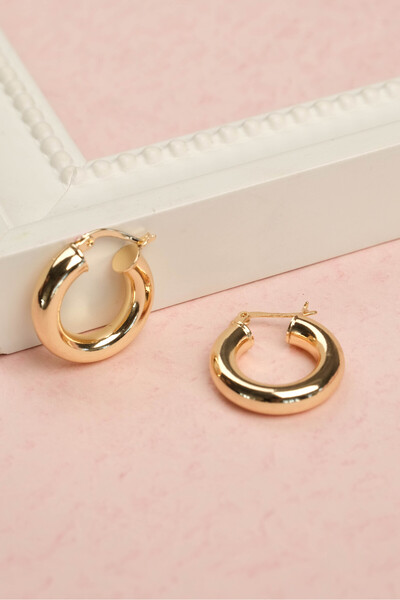 Richard Jewell Kadın Çelik Renk Atmaz Garantili Faturalı Küpe