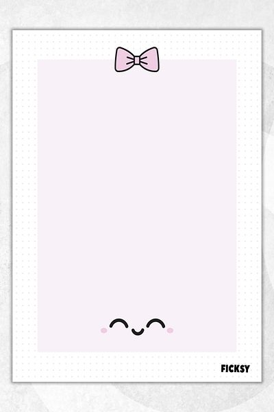 Ficksy Emoji Note Paper - A5 Size - 50 Sheets - Notepad - Memopad - Memo Pad - To Do List
