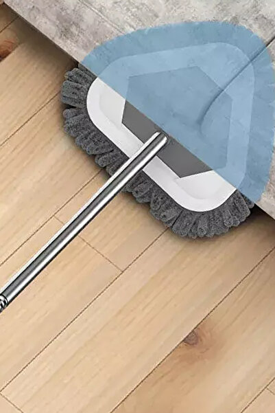 TechnoStation Teleskopik 3 Sopalı Toplam 2 Bezli Üçgen Camsil Duvar Yüzey Cam...