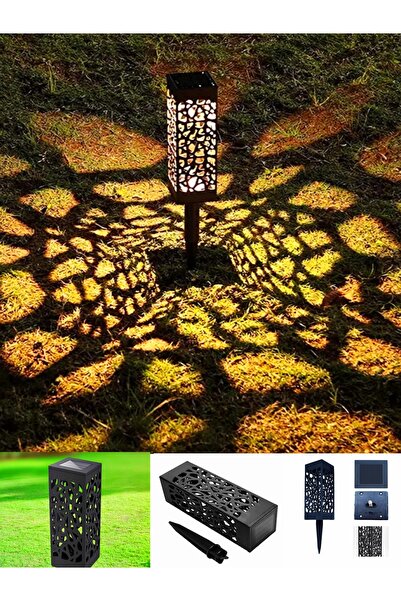 Kyrotech 2 Adet Dekoratif Solar Bahçe Aydınlatma Lambası Çim Lambası Yürüyüş ...