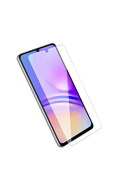 Fibaks Samsung Galaxy A25 Uyumlu Tamperli Kırılmaz Cam Ekran Koruyucu Kısa Ekran Koruma