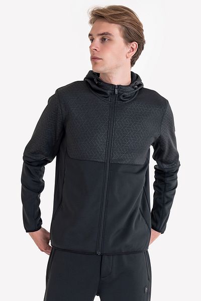 Lescon Ανδρικό φούτερ με επίστρωση Fleece 23k-1074