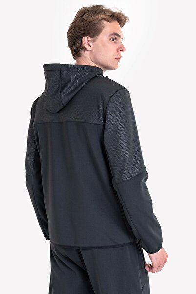 Lescon Ανδρικό φούτερ με επίστρωση Fleece 23k-1074