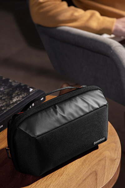 Tomtoc Navigator T13 2.4l Черна чанта за аксесоари - T13m1d1