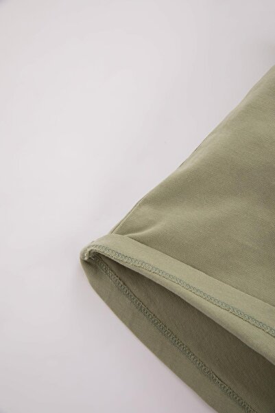 DeFacto Chlapecké tričko s potiskem z česané bavlny s krátkým rukávem Z6958a223hs