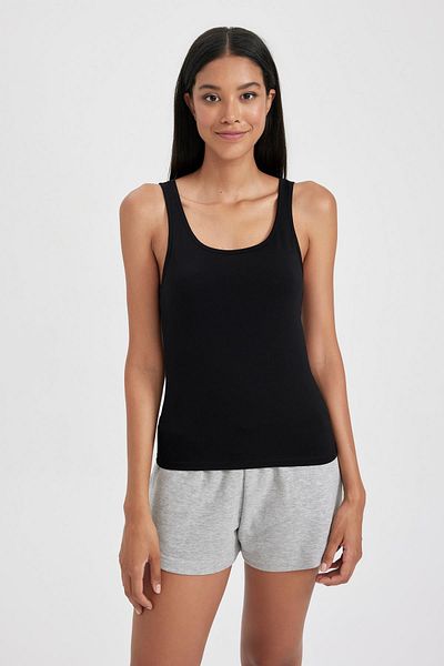 DeFacto Fall In Love Regular Fit Cotton Tank Top R9041az23sp