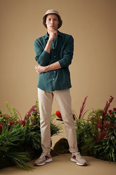 DeFacto Slim Fit Chino Trousers Z5186az23sp