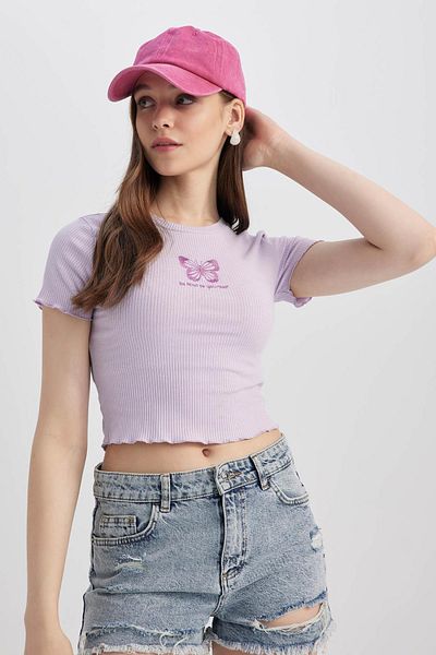 DeFacto Cool Fitted tričko s krátkým rukávem Z9104az23sm