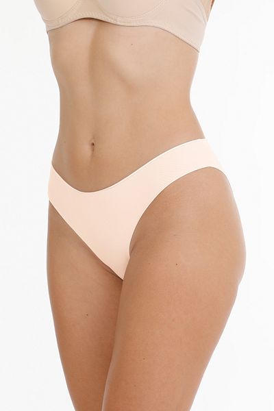 par lingerie pl Σλιπ κοπής με λέιζερ σε χρώμα πούδρας