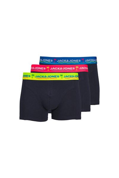 Jack & Jones 12250609   Ανδρικά μπόξερ Jacthomas Solid Trunks 3 Pack